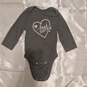 Jumping beans long sleeve onesie size 3 months